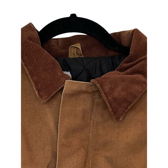 Vintage Carhartt Duck Quilt Lined Work Coat Jacket USA Union Made SZ XL-2XL C03 - Picture 5 of 16